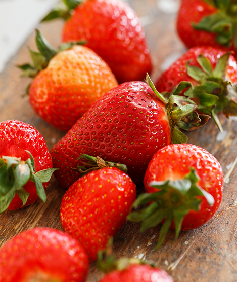 Fresas frescas para maridaje | Bocato Di Cardinale
